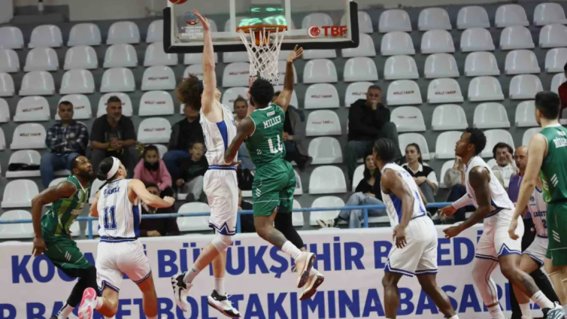 Kağıtspor evinde OGM Ormanspor'a mağlup oldu: 83- 85