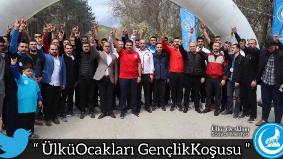 Ülkü Ocakları, 'Gençlik Koşusu' gerçekleştirdi