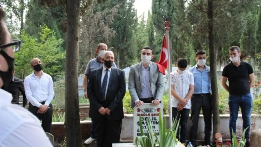 Ülkü Ocakları, Ülkücü Şehit Celil Şaştım'ı mezarı başında andı