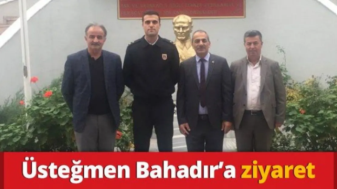 Üsteğmen Bahadır'a ziyaret