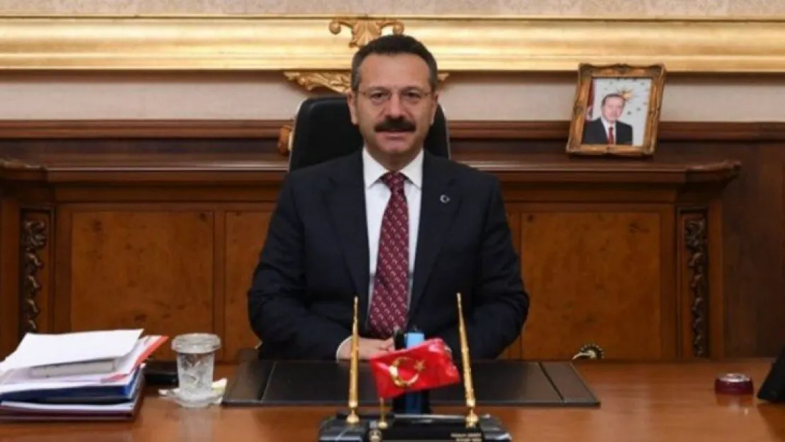 Vali Aksoy'dan veda mesajı