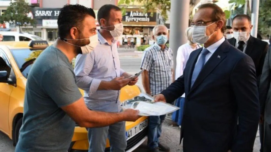 Vali Seddar Yavuz'dan 'Maske, Mesafe ve Hijyen' denetimi!