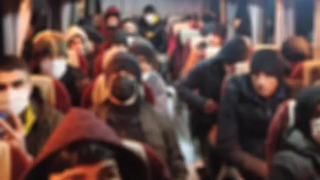 113 düzensiz göçmen sınır dışı edildi