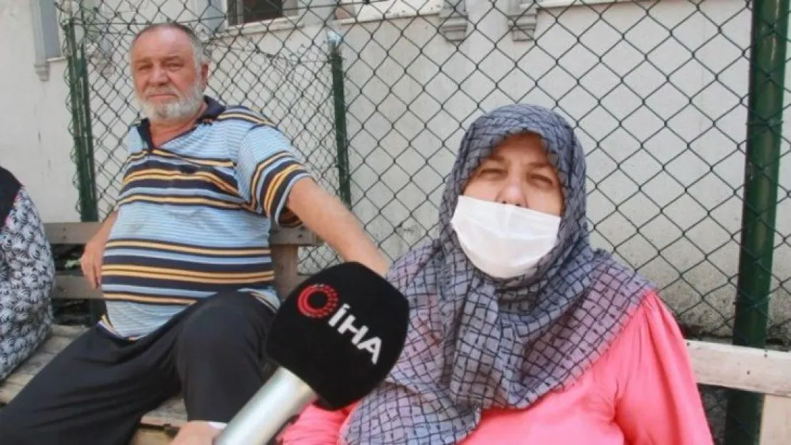 Yangından kurtulan yaşlı kadın o anları anlattı