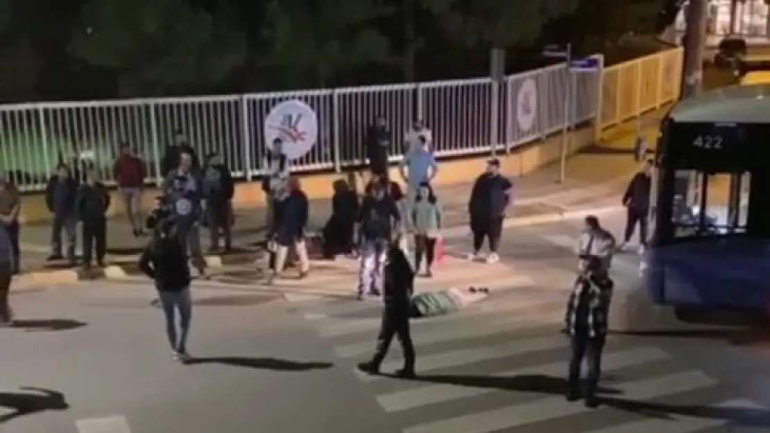 Yaya geçidinde dehşet!