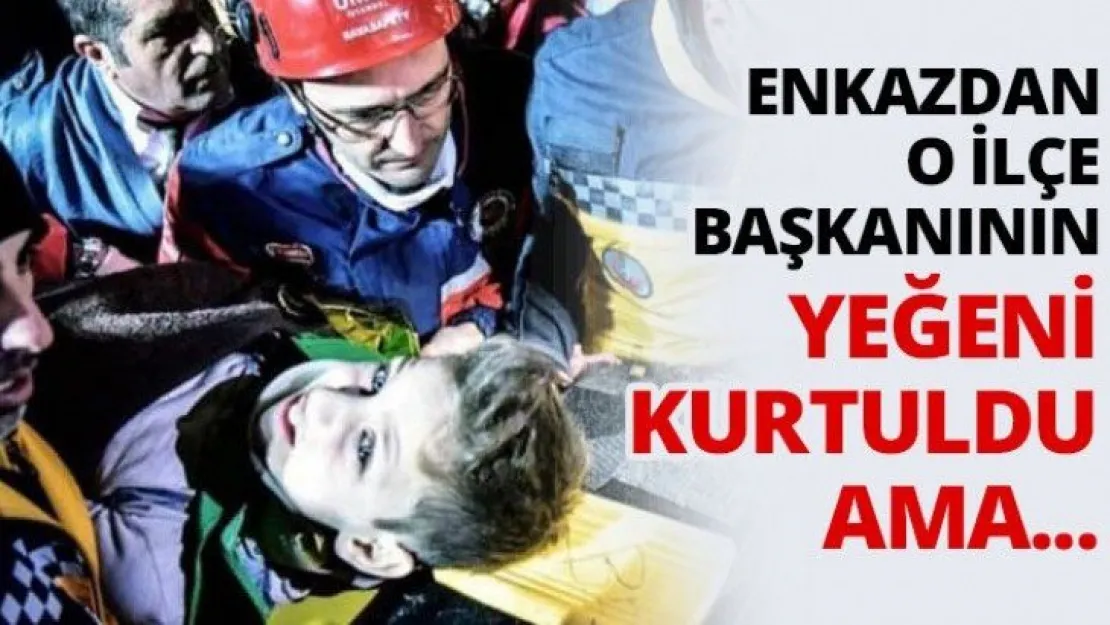 Yeğeni kurtuldu ama…