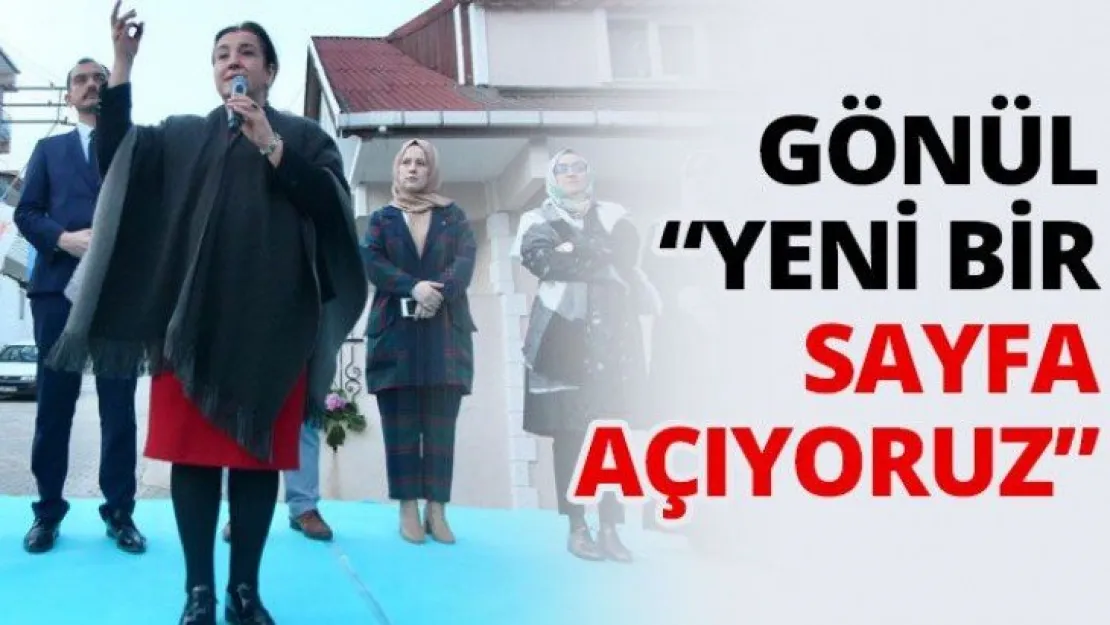 'Yeni bir sayfa açıyoruz'