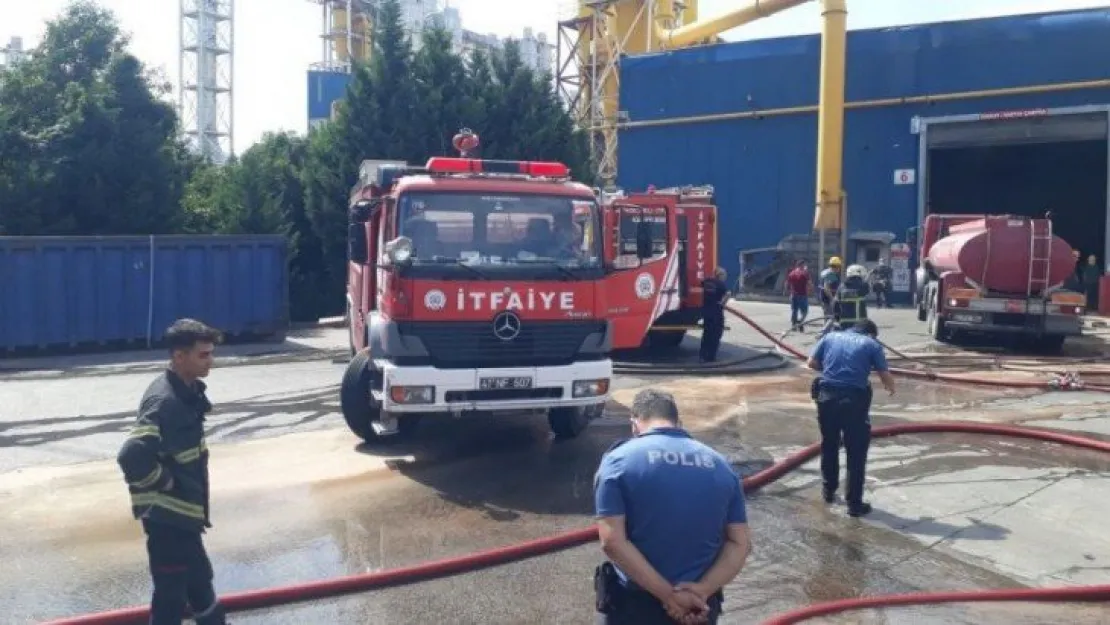 Yıldız Entegre'de yangın!