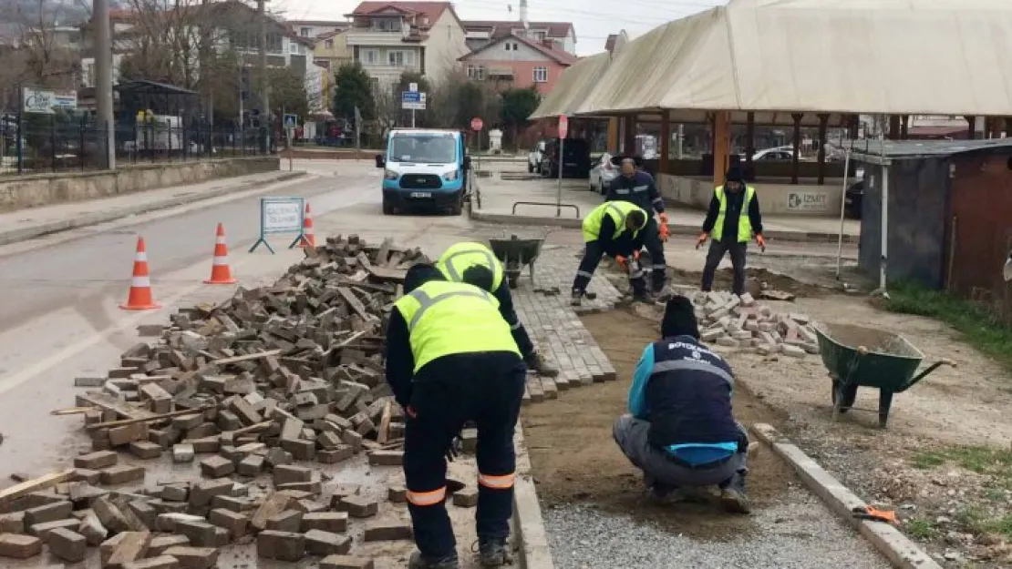 Yol bakım timinden anında müdahale