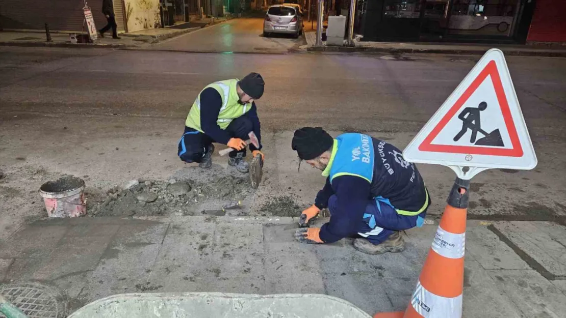 Yollar konforlu ve güvenli hale getiriliyor