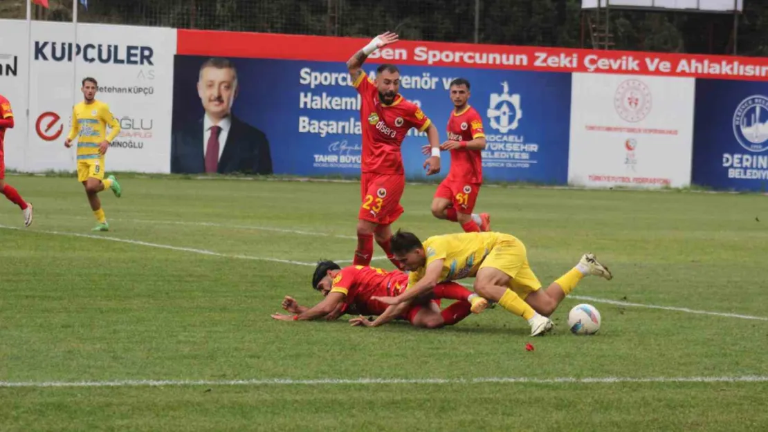 Derincespor kupaya veda etti