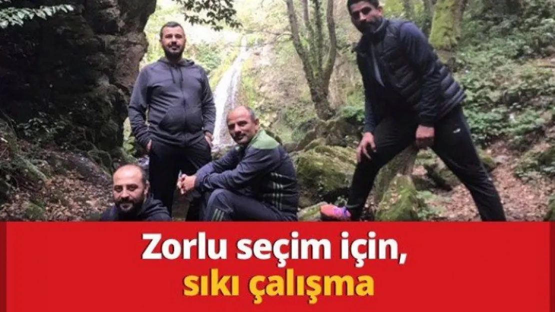Zorlu seçim için, sıkı çalışma