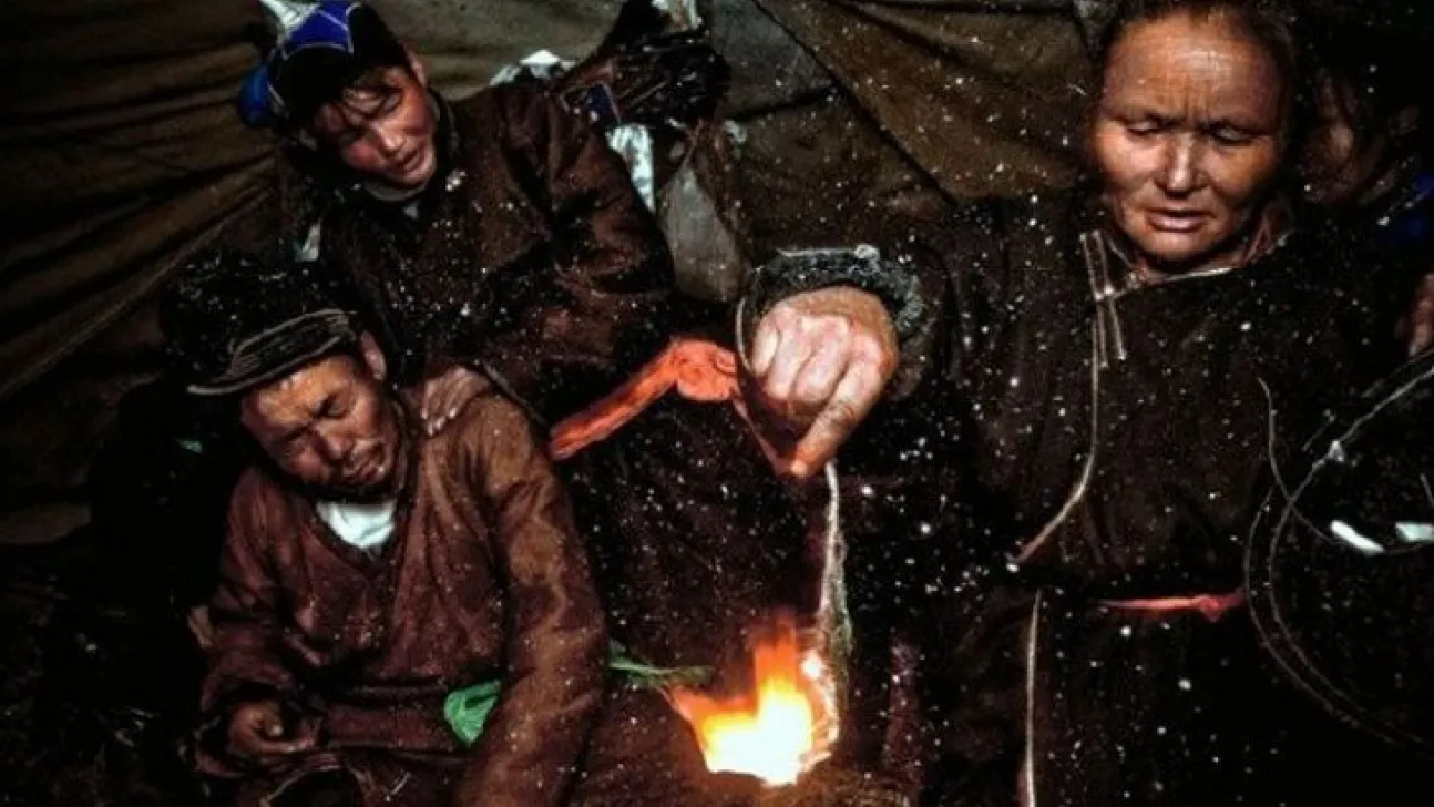 Moğollarda bir kabile eski Türkler gibi yaşamaya devam ediyor