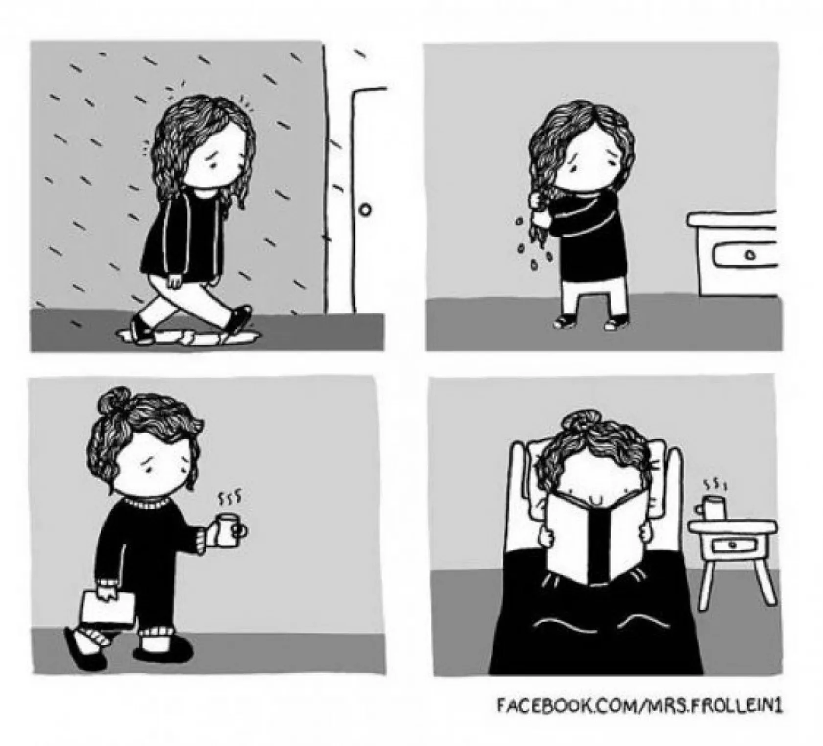 günlük hayatı anlatan eğlenceli karikatürler