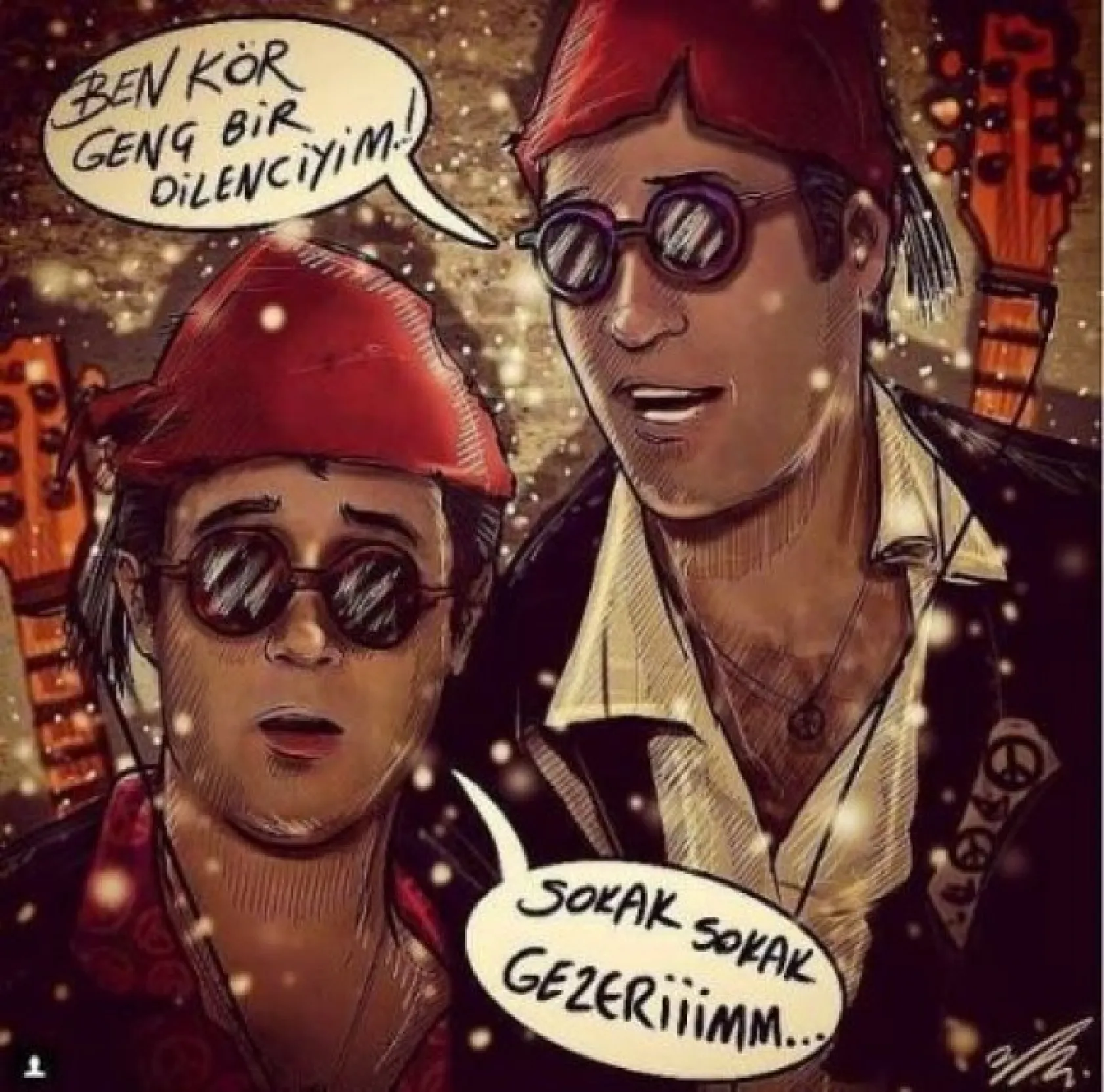 Yeşilçam'ın efsanelerini karikatürleştirdiler