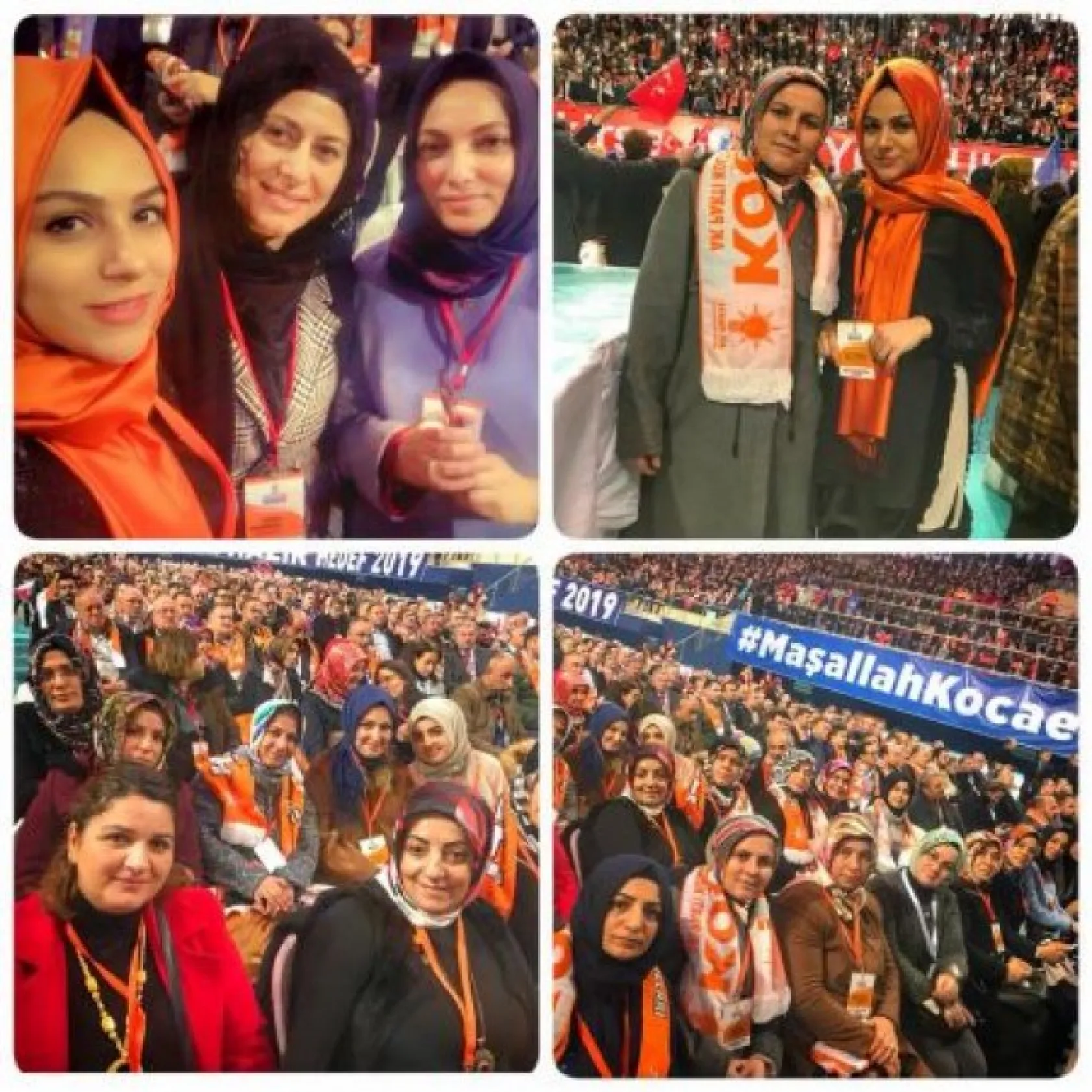 AK Parti İl Kongresinde sosyal medyada paylaşılanlar...