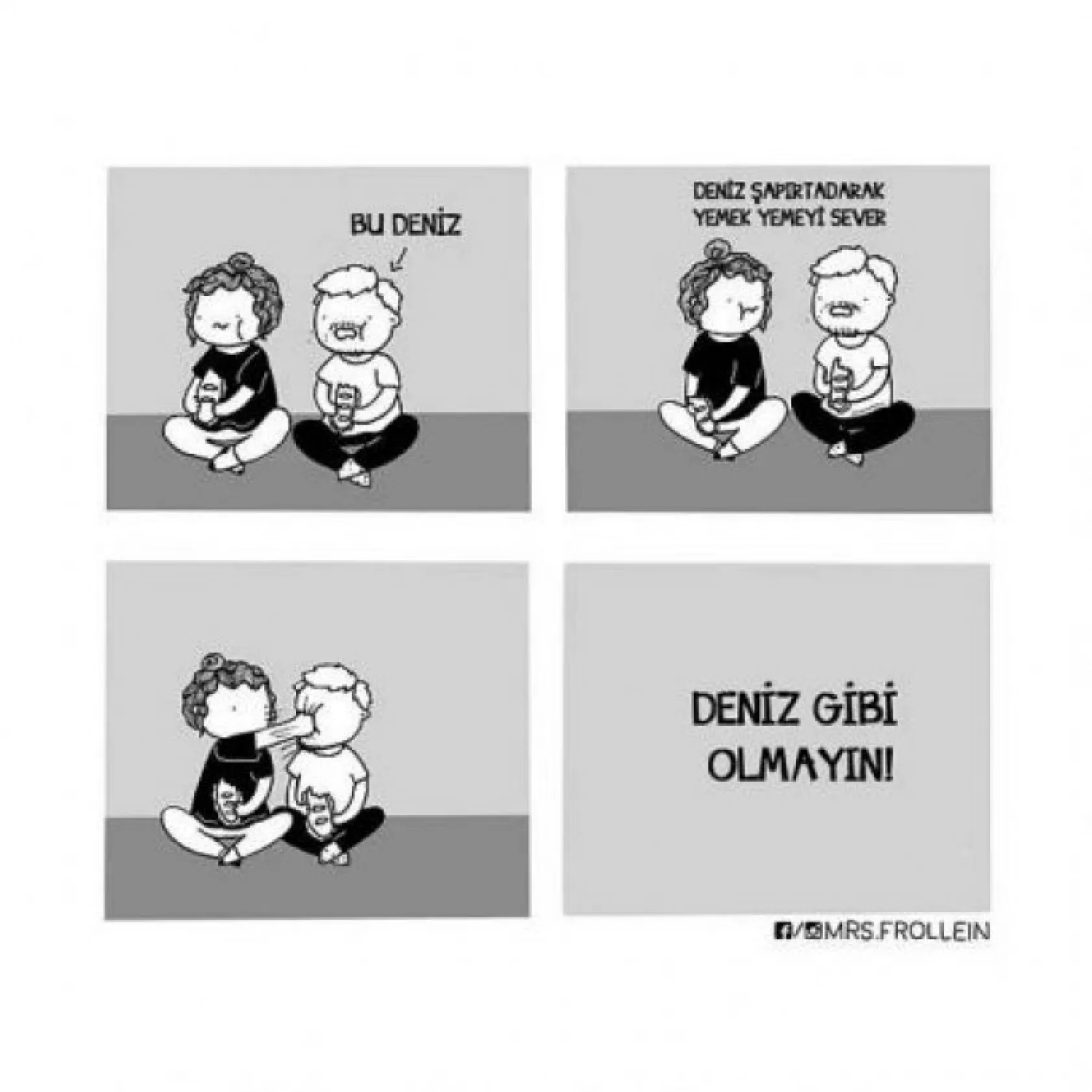 günlük hayatı anlatan eğlenceli karikatürler