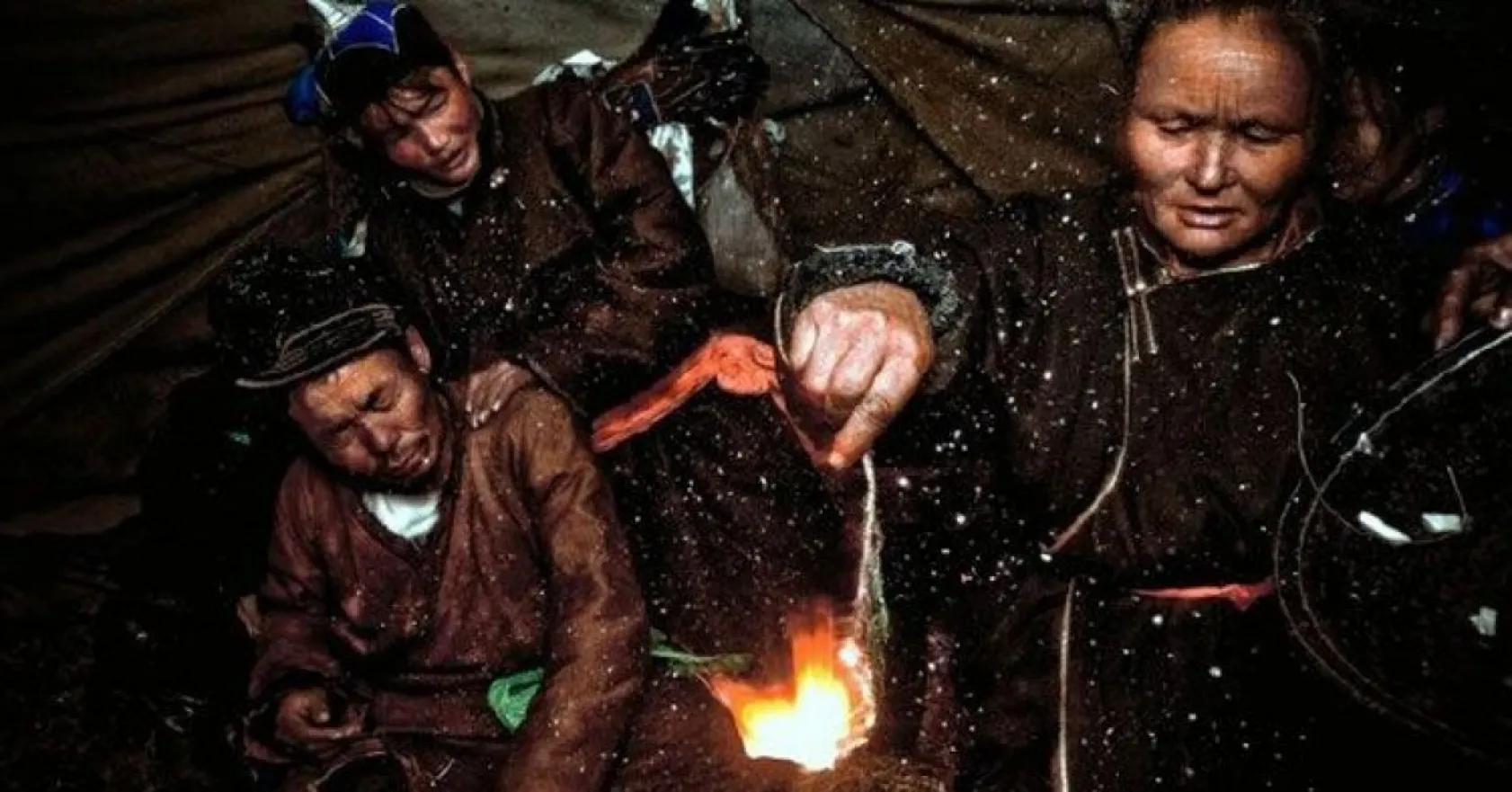 Moğollarda bir kabile eski Türkler gibi yaşamaya devam ediyor