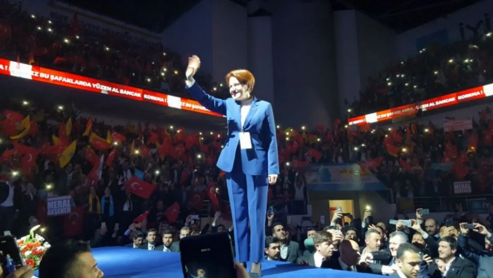 İYİ Parti 1.olağan üstü kurultaydan fotoğraflar