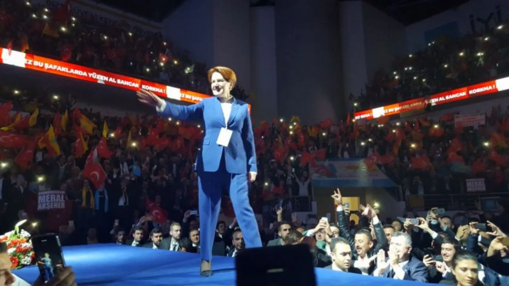 İYİ Parti 1.olağan üstü kurultaydan fotoğraflar