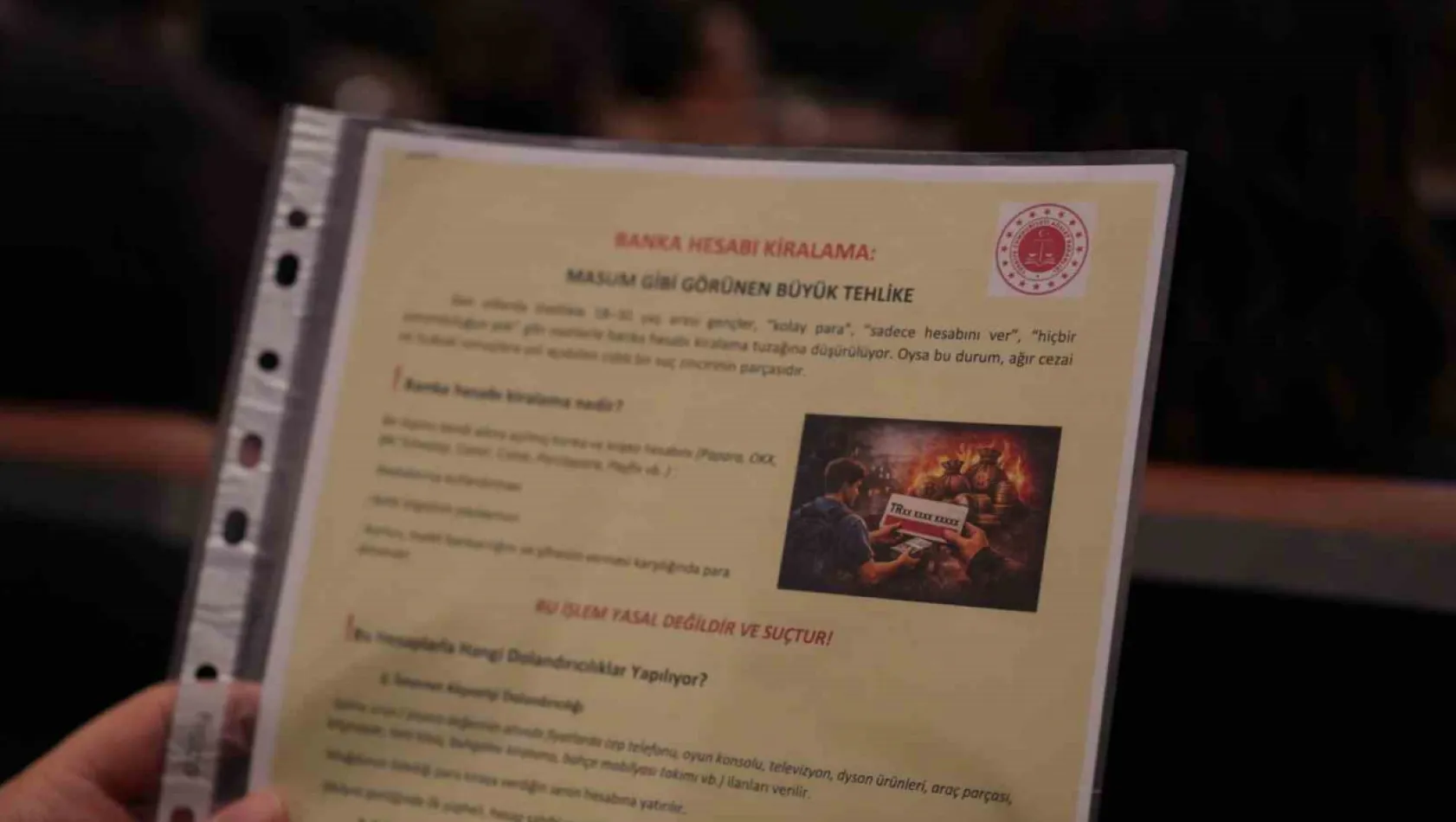 IBAN'ımı arkadaşım istedi savunması kurtarmıyor