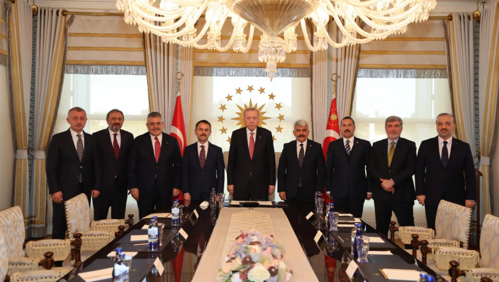 Erdoğan ile Vahdettin Köşkü'nde çok özel toplantı