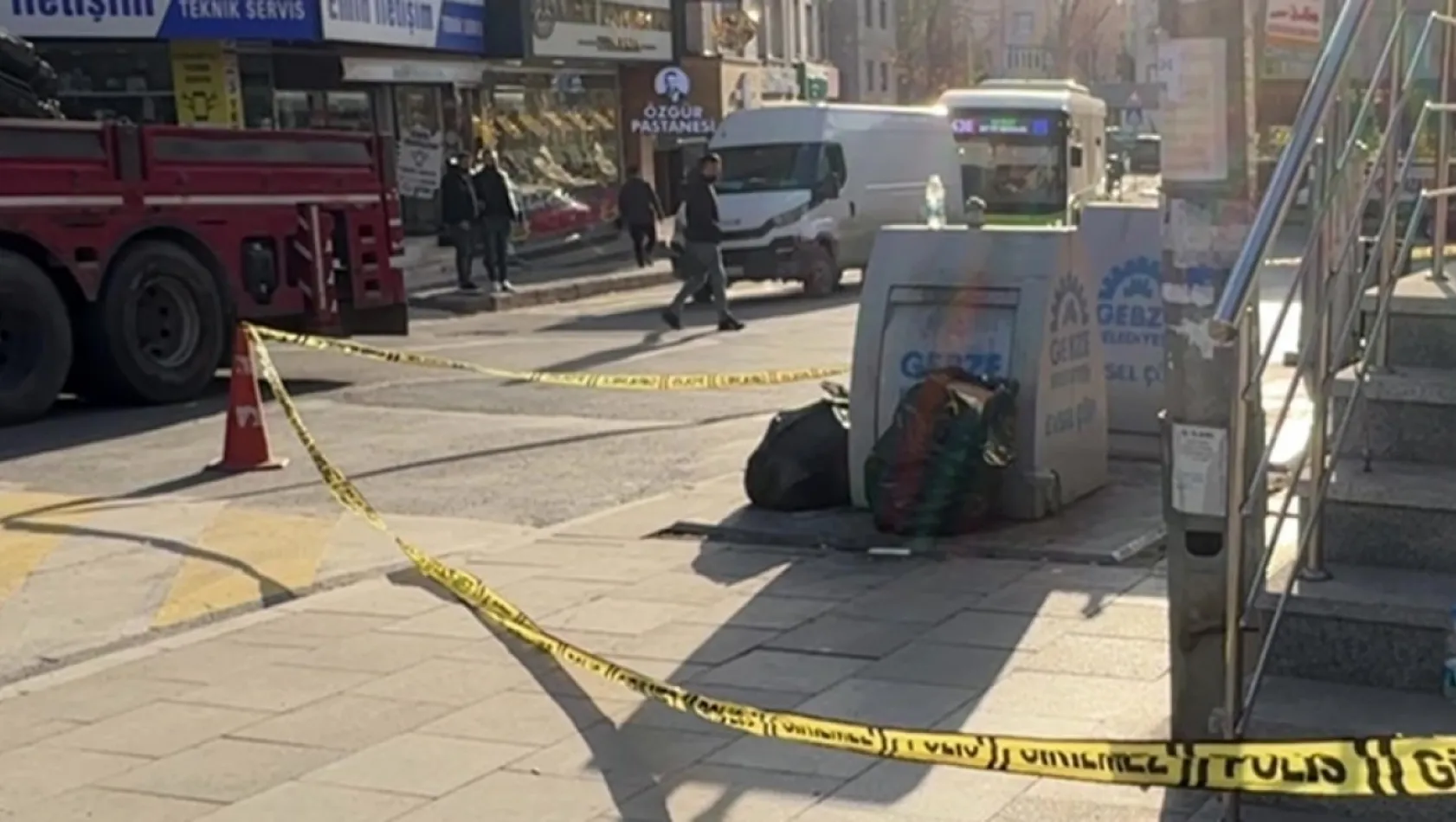 Kocaeli'de hareketli dakikalar! Yaralı var