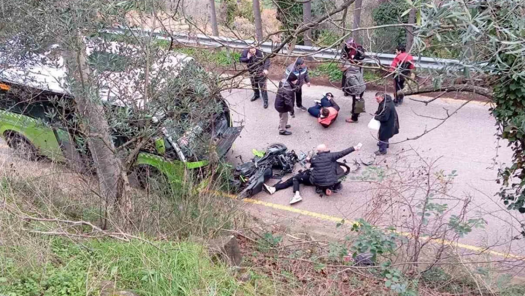 Karamürsel'deki feci kazada hayatını kaybetti