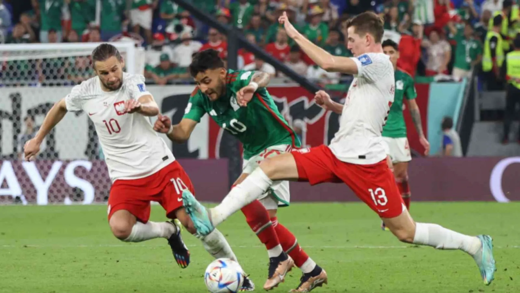 2022 Dünya Kupası'nda Meksika: ile Polonya karşılaştı