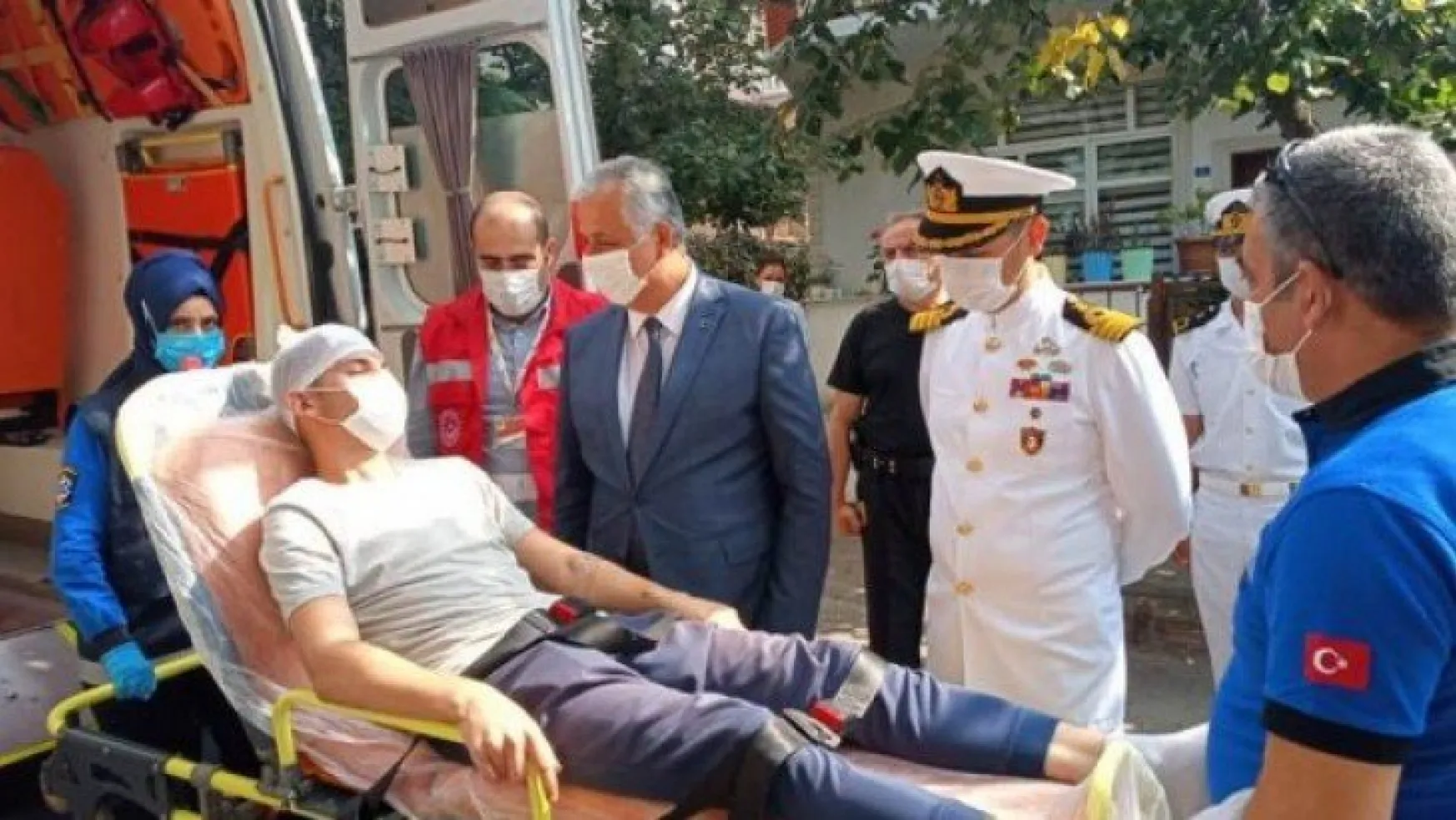 Afrin'de yaralanan Uzman Çavuş Mustafa Kocatürk taburcu edildi