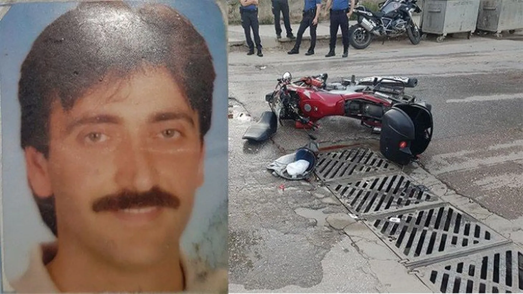 Aracın çarptığı motosiklet sürücüsü hayatını kaybetti!