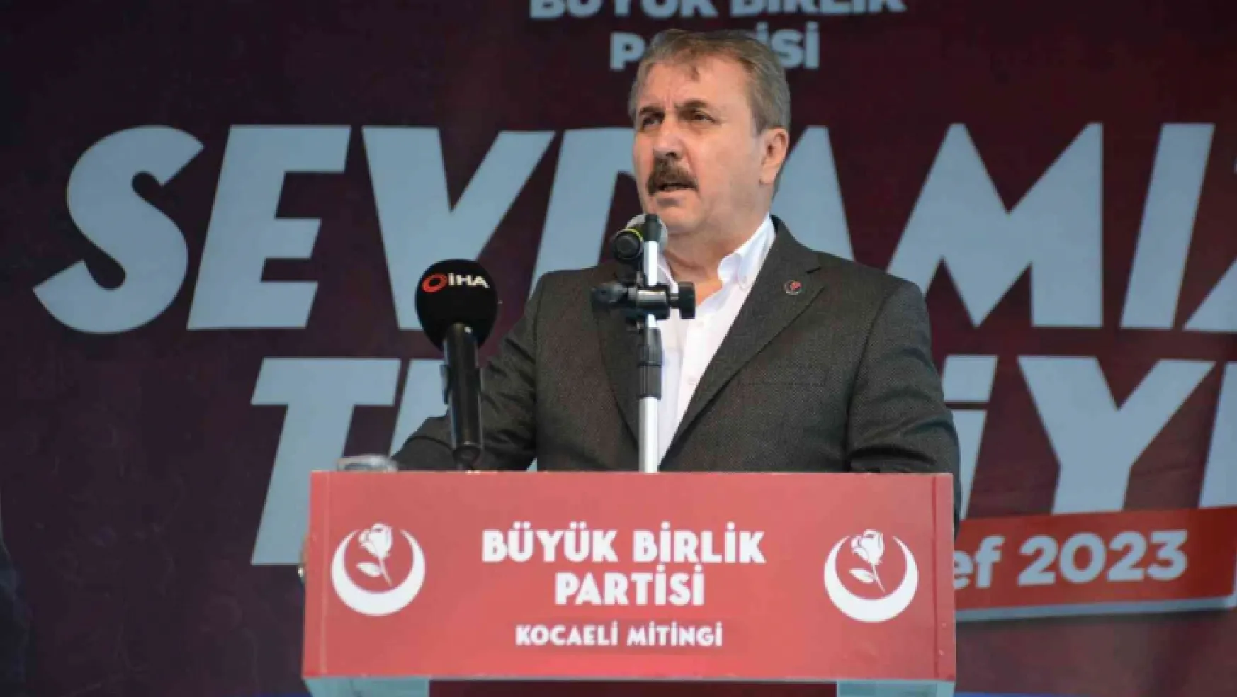 BBP Lideri Destici Kocaeli'de vatandaşlara seslendi