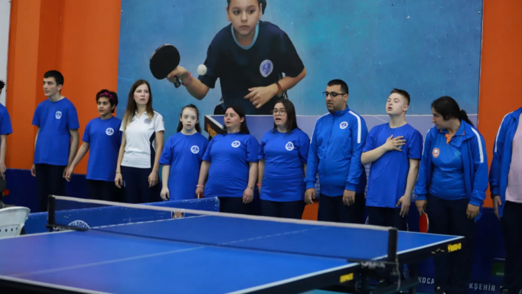 Büyükşehir'den özel sporcuların masa tenisi turnuvası