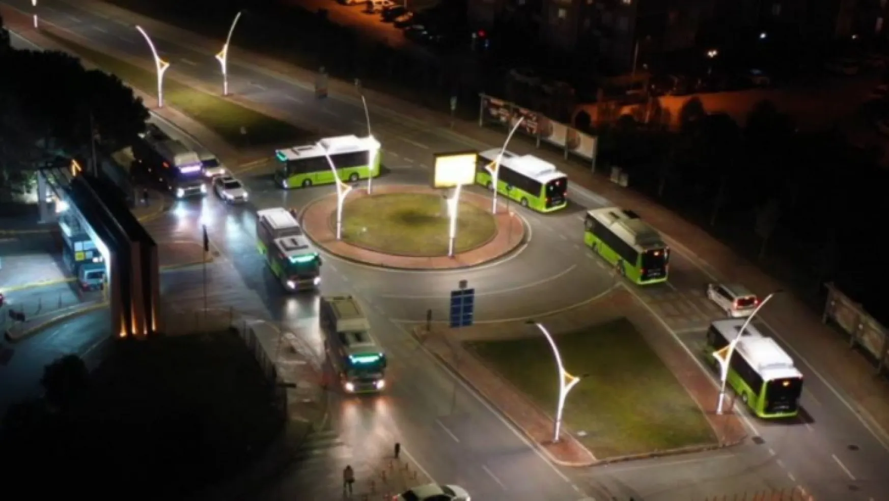 Büyükşehir'in yeni otobüsleri Kocaeli'de