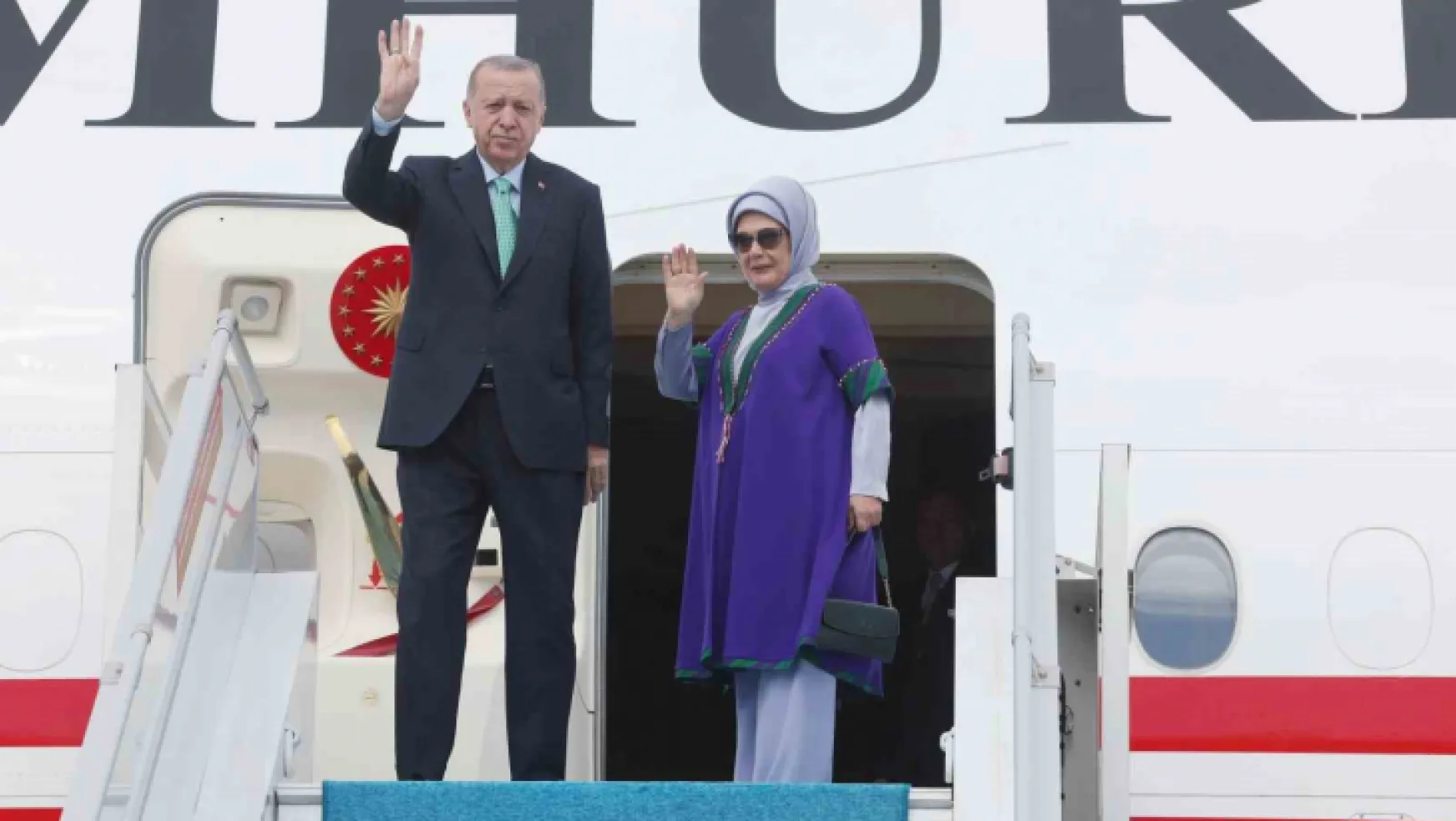 Erdoğan Hindistan'a gitti