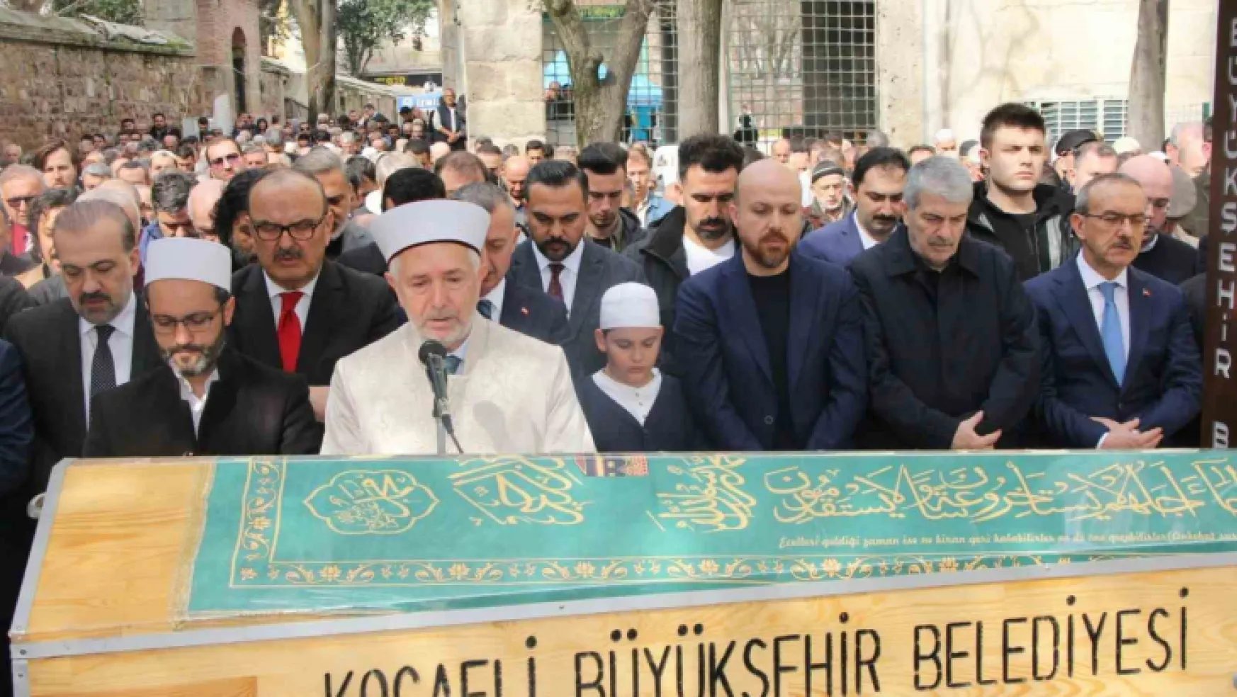 Bilal Erdoğan cenaze için Kocaeli'de