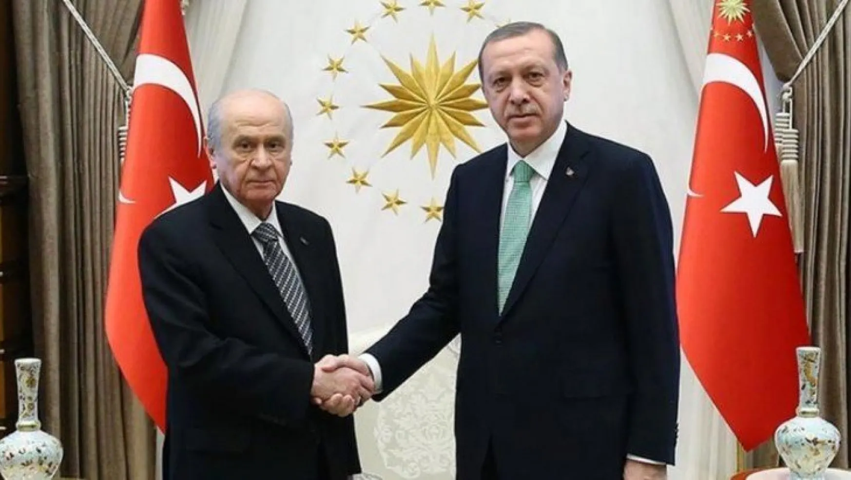 Erdoğan, Bahçeli ile bir araya geliyor
