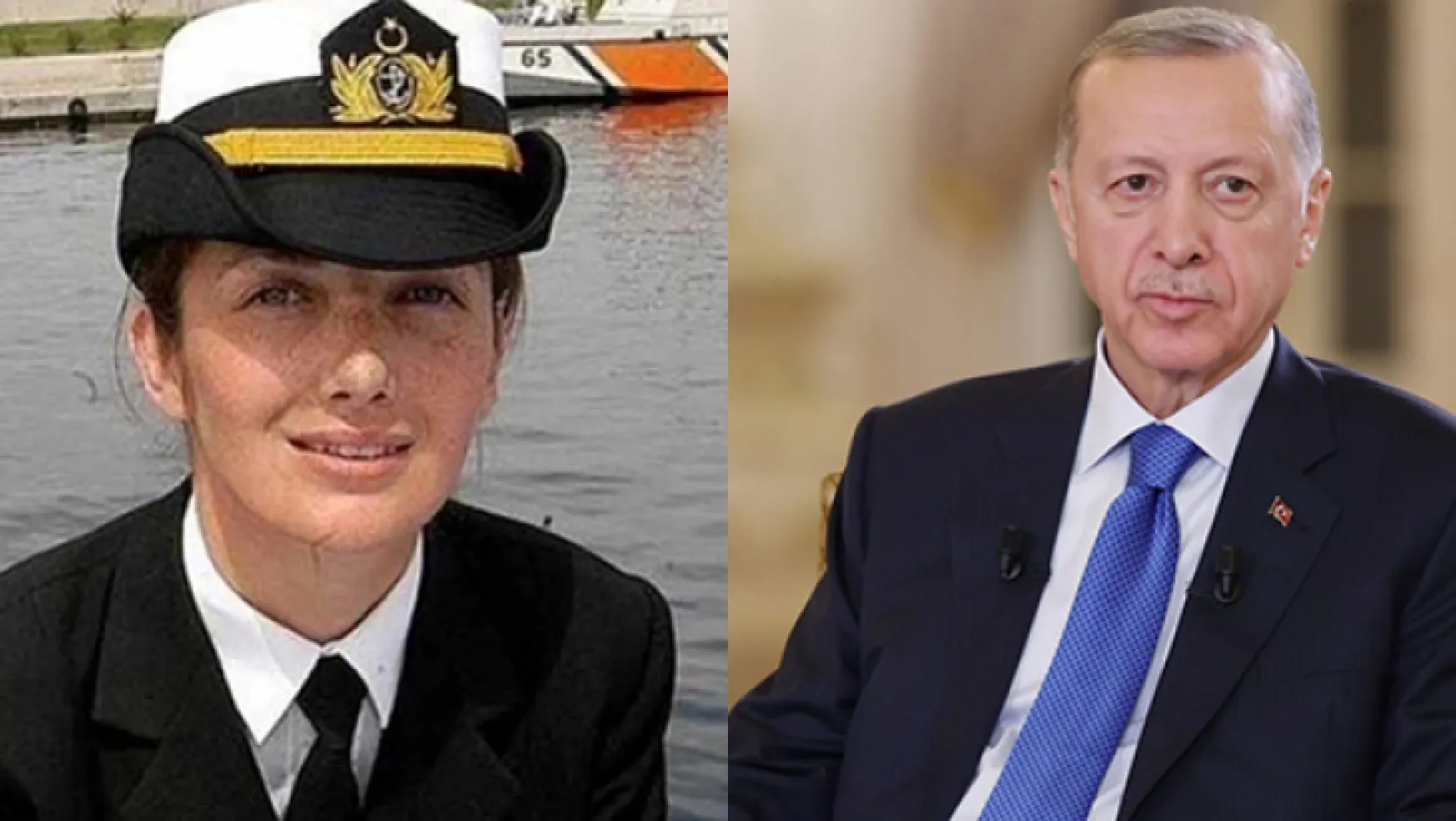 Erdoğan'dan ilk kadın amiral açıklaması