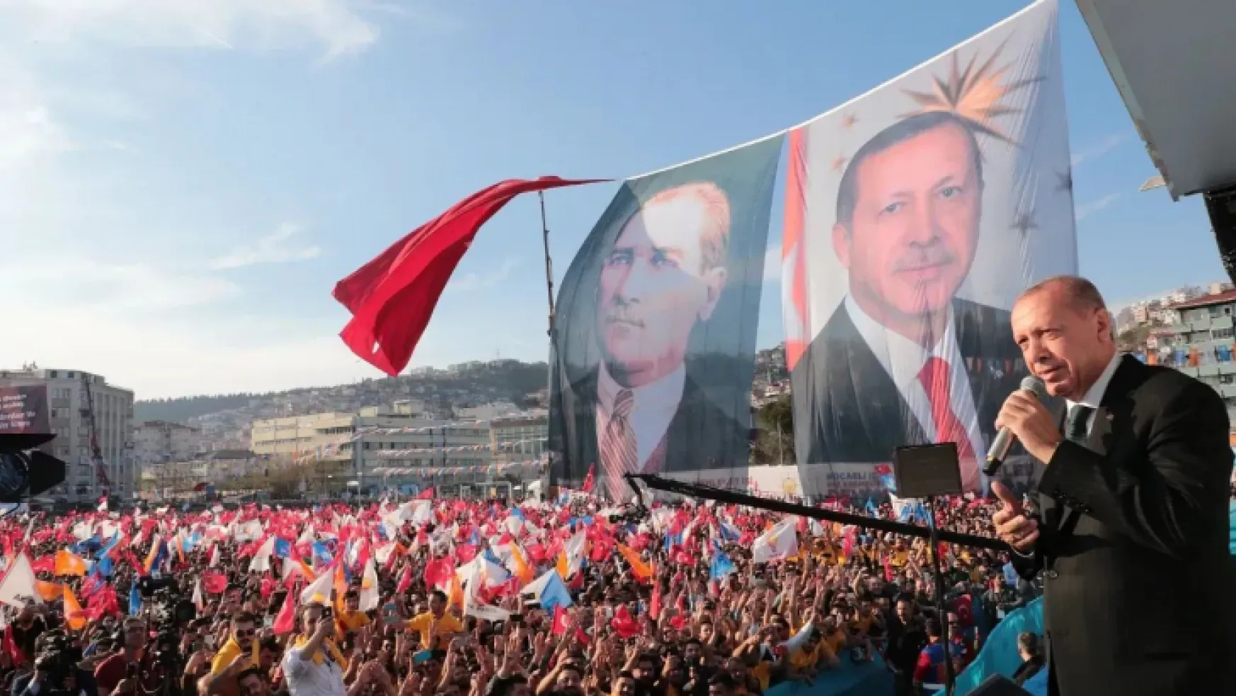 Erdoğan son miting için ilimize geliyor