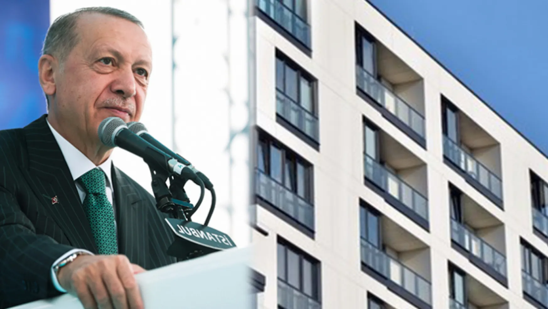 Cumhurbaşkanı Erdoğan ucuz konutun detaylarını açıkladı!