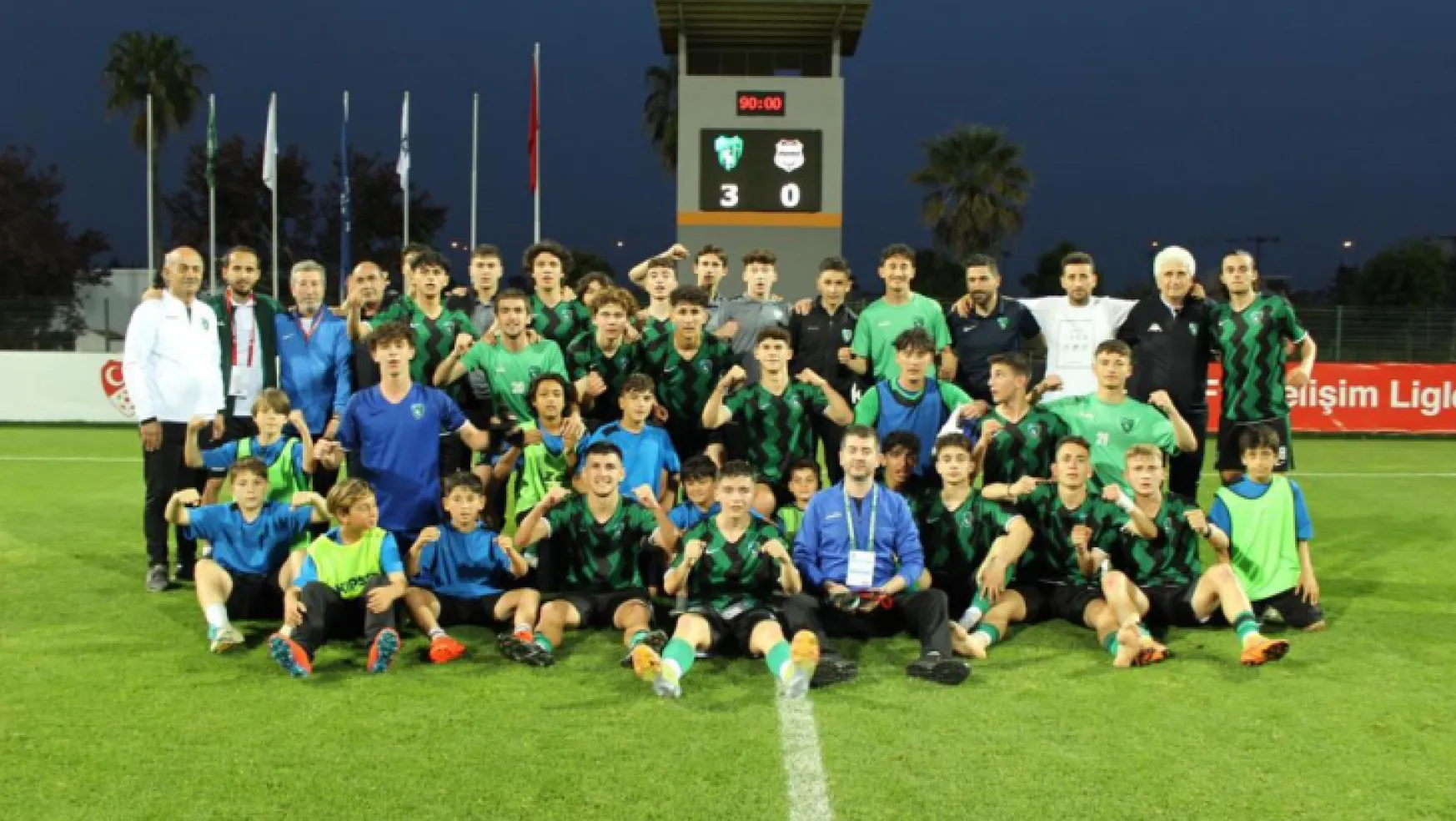 Finale yükselen Kocaelispor U 17 maçı canlı yayınlanacak
