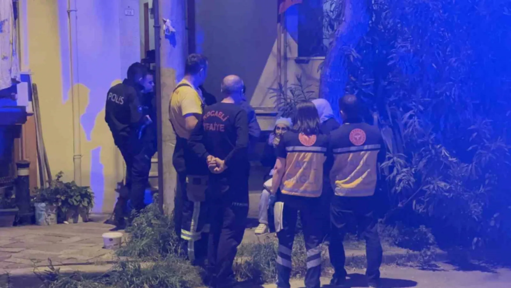 Kocaeli'de gaz sızıntısı vatandaşı sokağa döktü