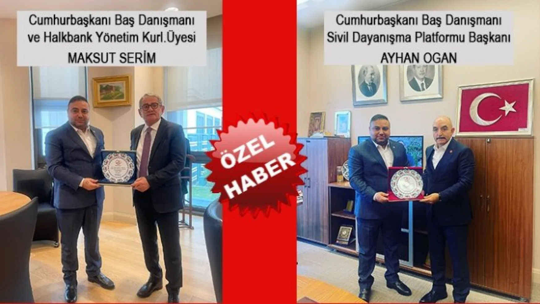 Gazeteci Ferhat Aydoğan'dan ödül