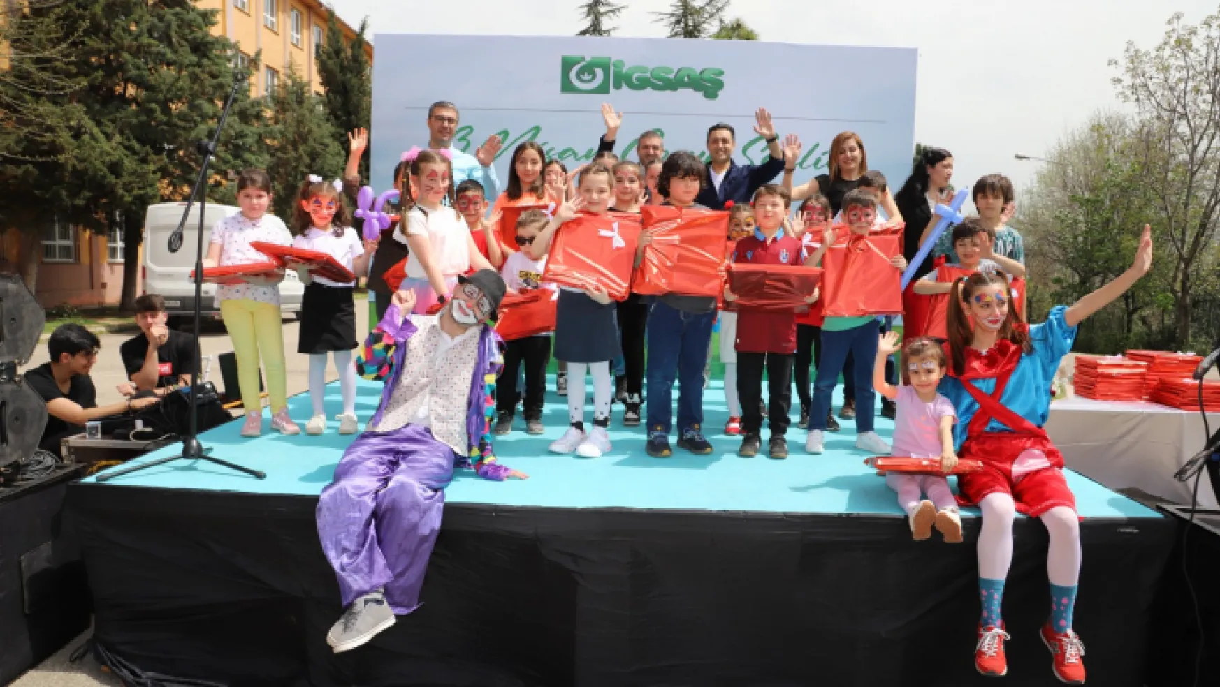 İGSAŞ, 23 Nisan'ı 'Çocuk Şenliği' ile kutladı