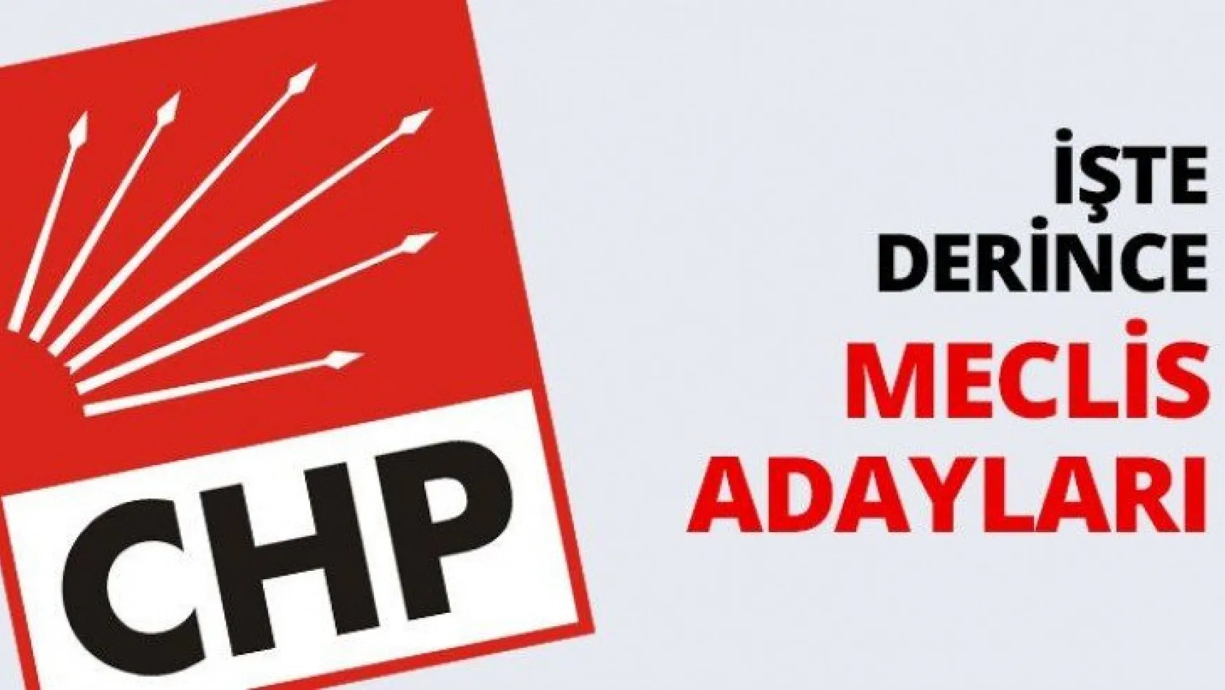 İşte CHP Derince Meclis adayları