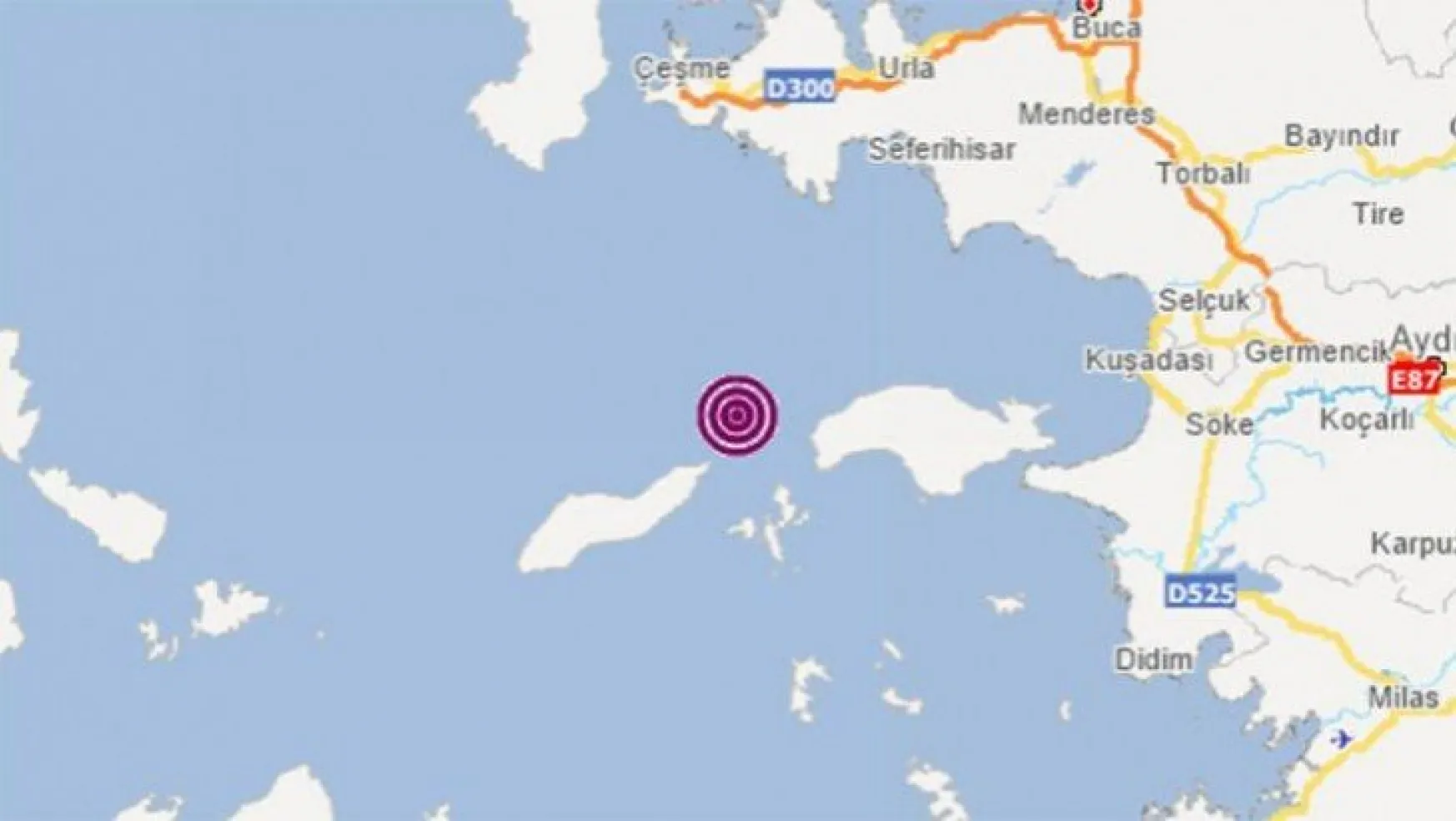 İzmir'de  4.4 büyüklüğünde deprem