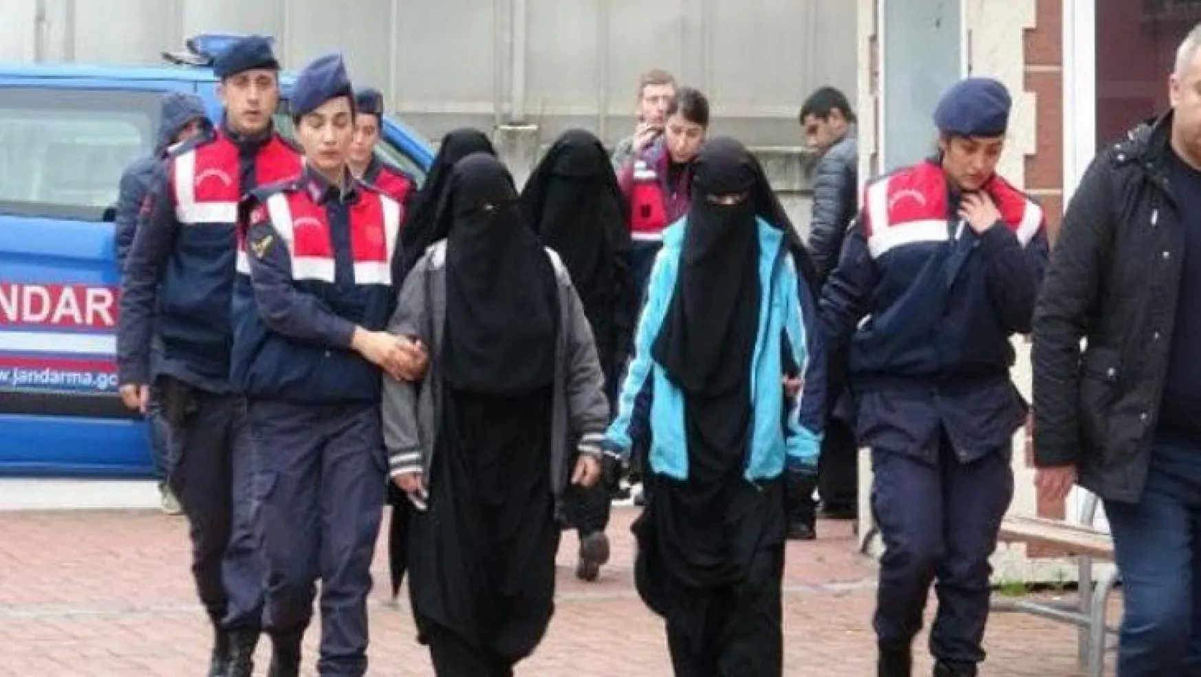 Kocaeli'de DEAŞ şüphelisi 4 kadın serbest