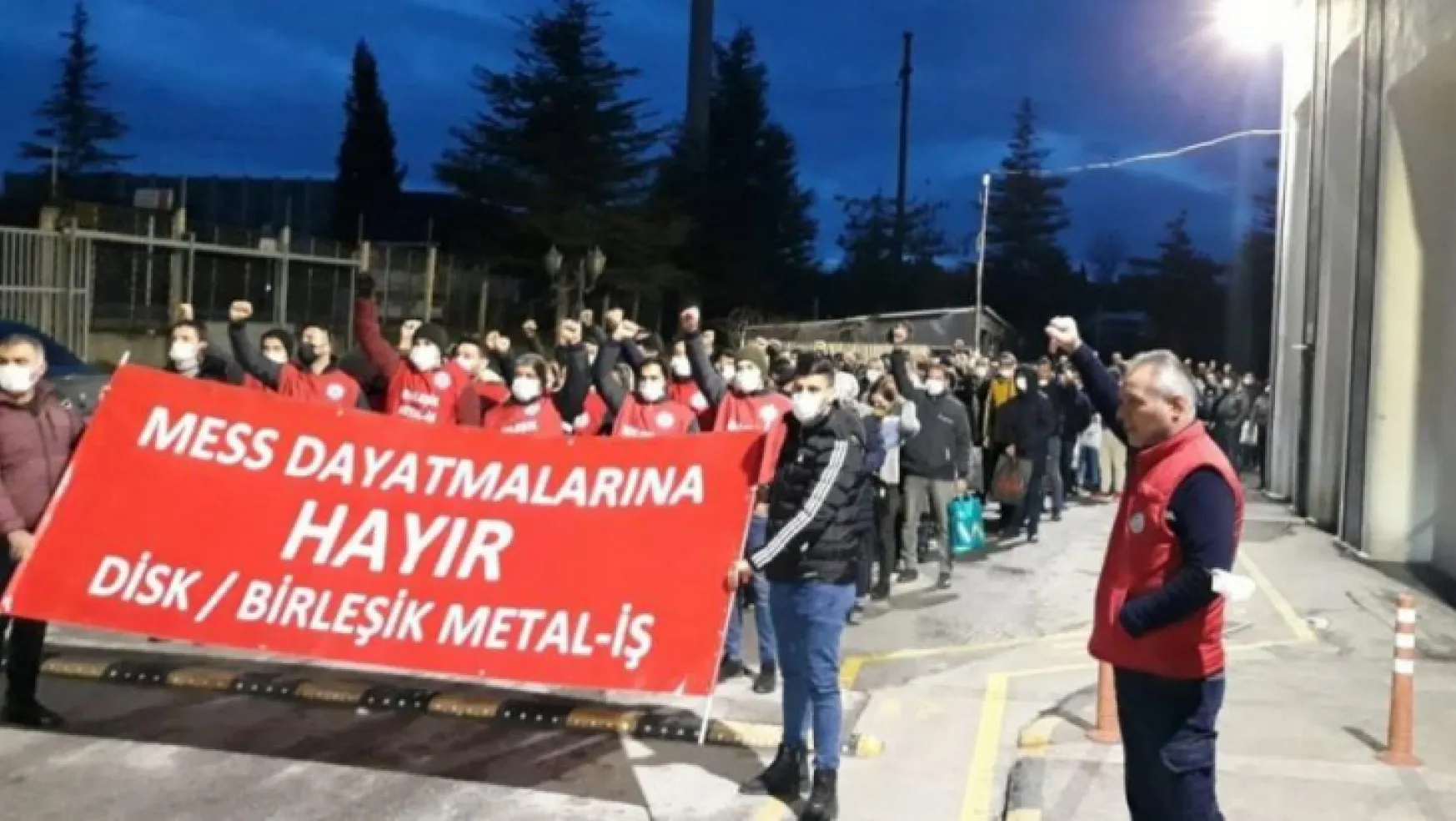 Kocaeli'de işçiler greve çıkıyor!