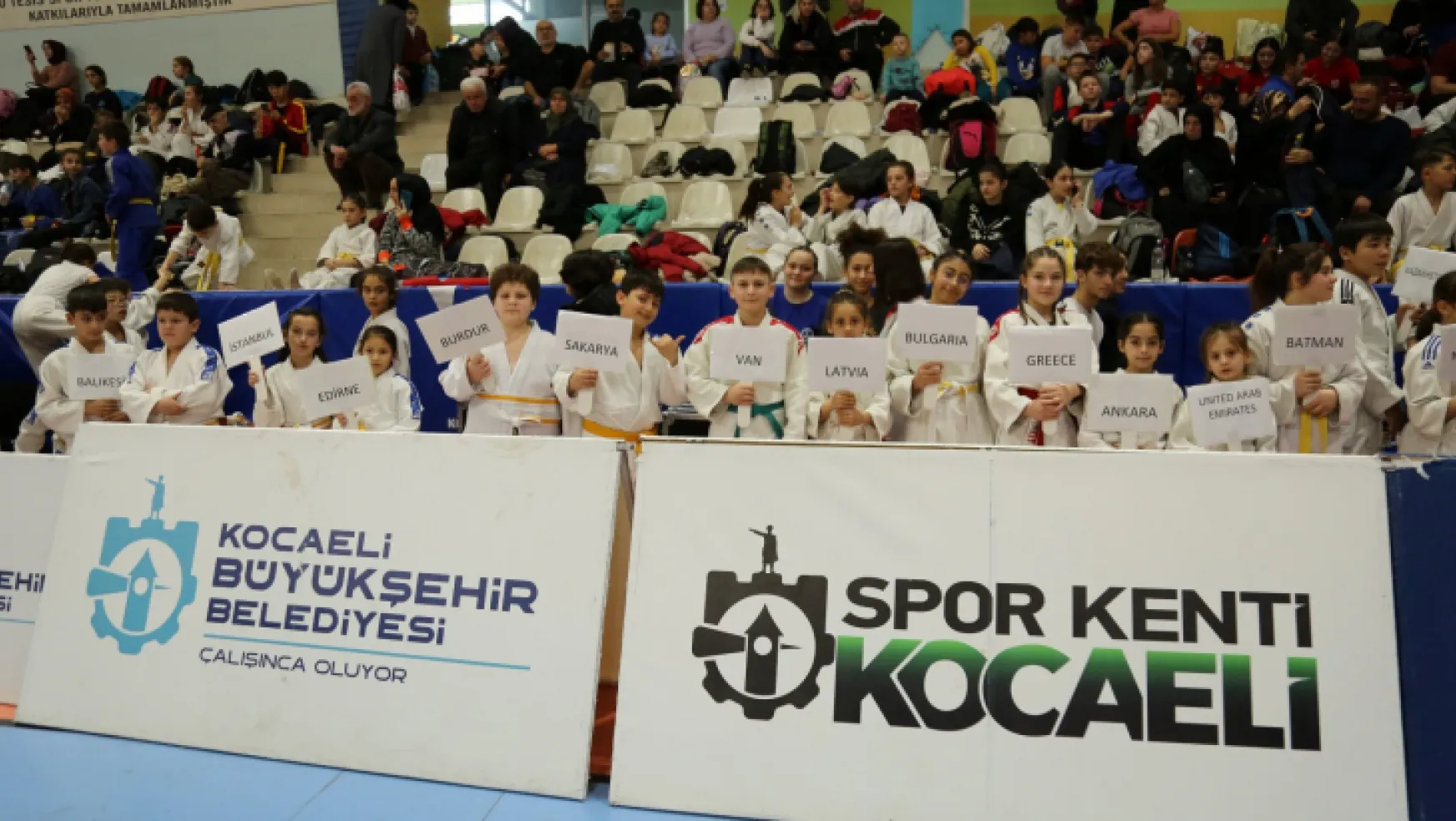 Kocaeli'de Judo Şampiyonası heyecanı