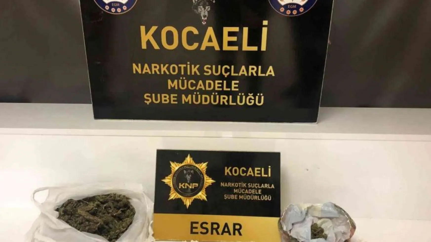 Kocaeli'de yüzlerce kilo uyuşturucu ele geçirildi!